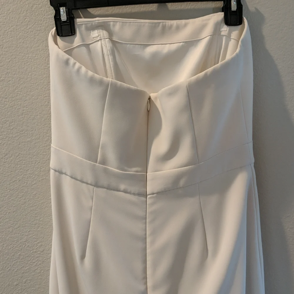 White House Black Market Strapless Pantsuit - Picture 6 of 7